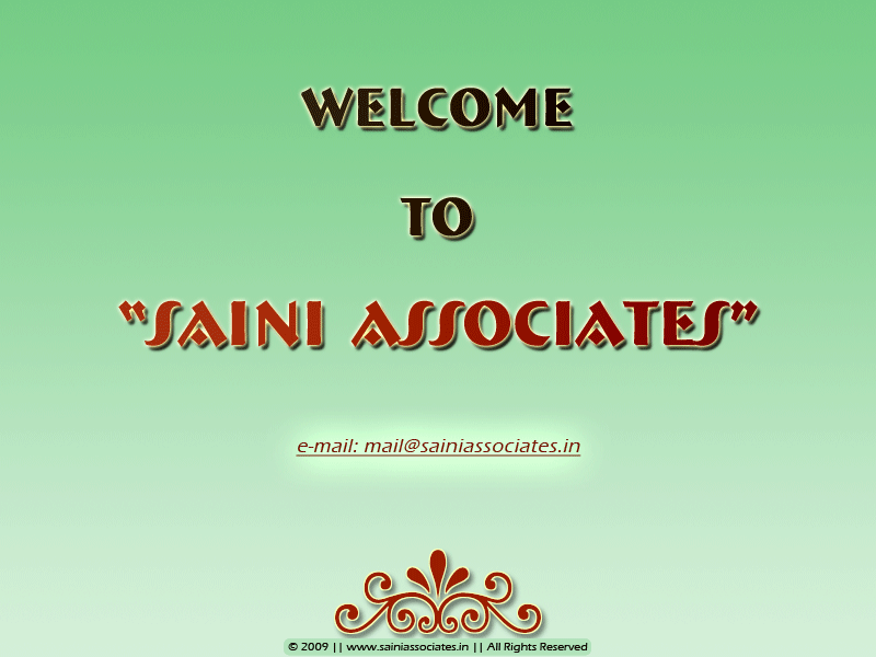 Welcome to Saini Associates